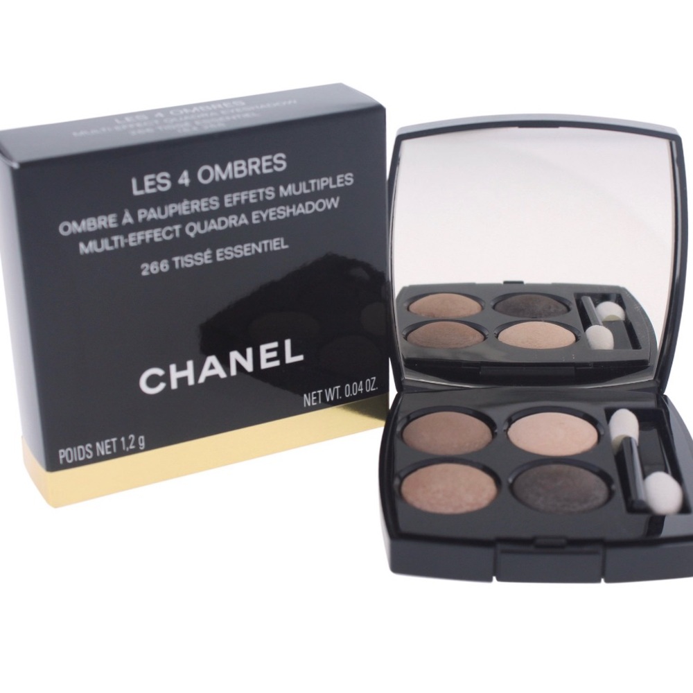 Authentic Chanel Eye Shadow | 266 Tisse Essential Les 4 Ombres NEW without BOX